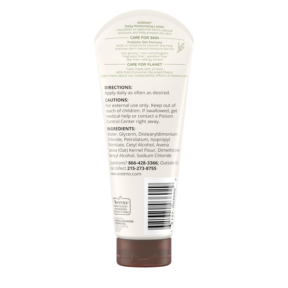 Aveeno ingredientes naturales ayudan a hidratar en climas variados.
