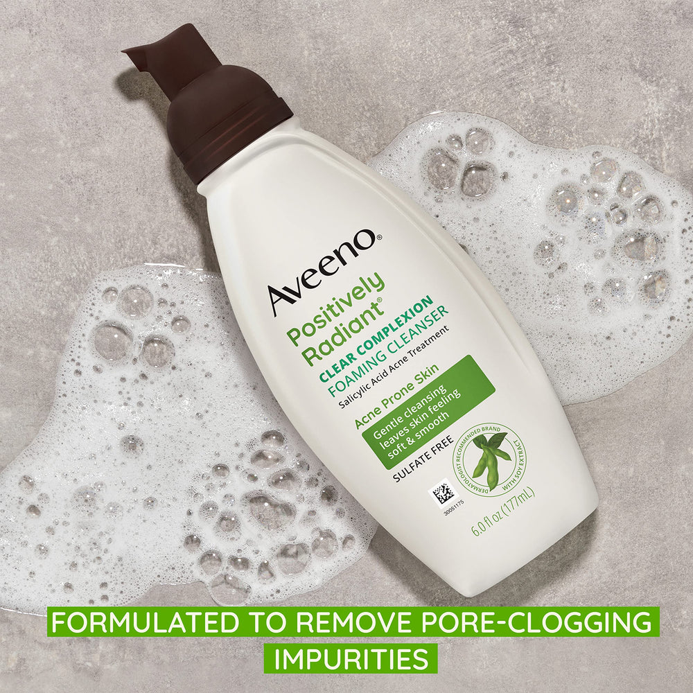 Aveeno pack de 3 botellas para cuidado diario y claridad