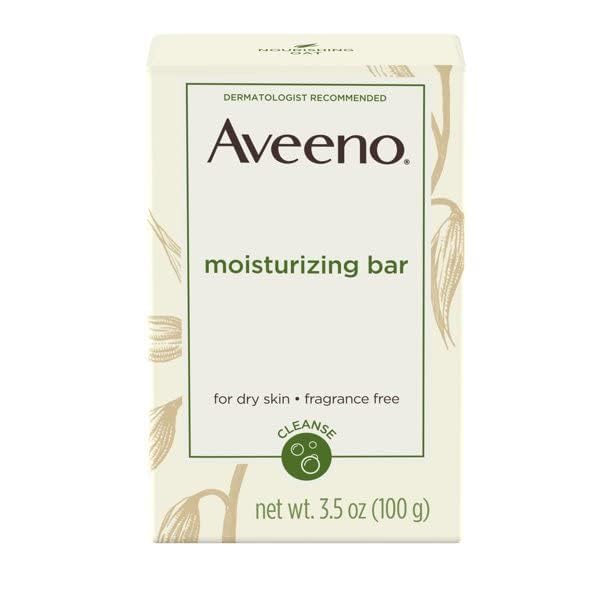 Aveeno paquete de dos barras para cuidado continuo