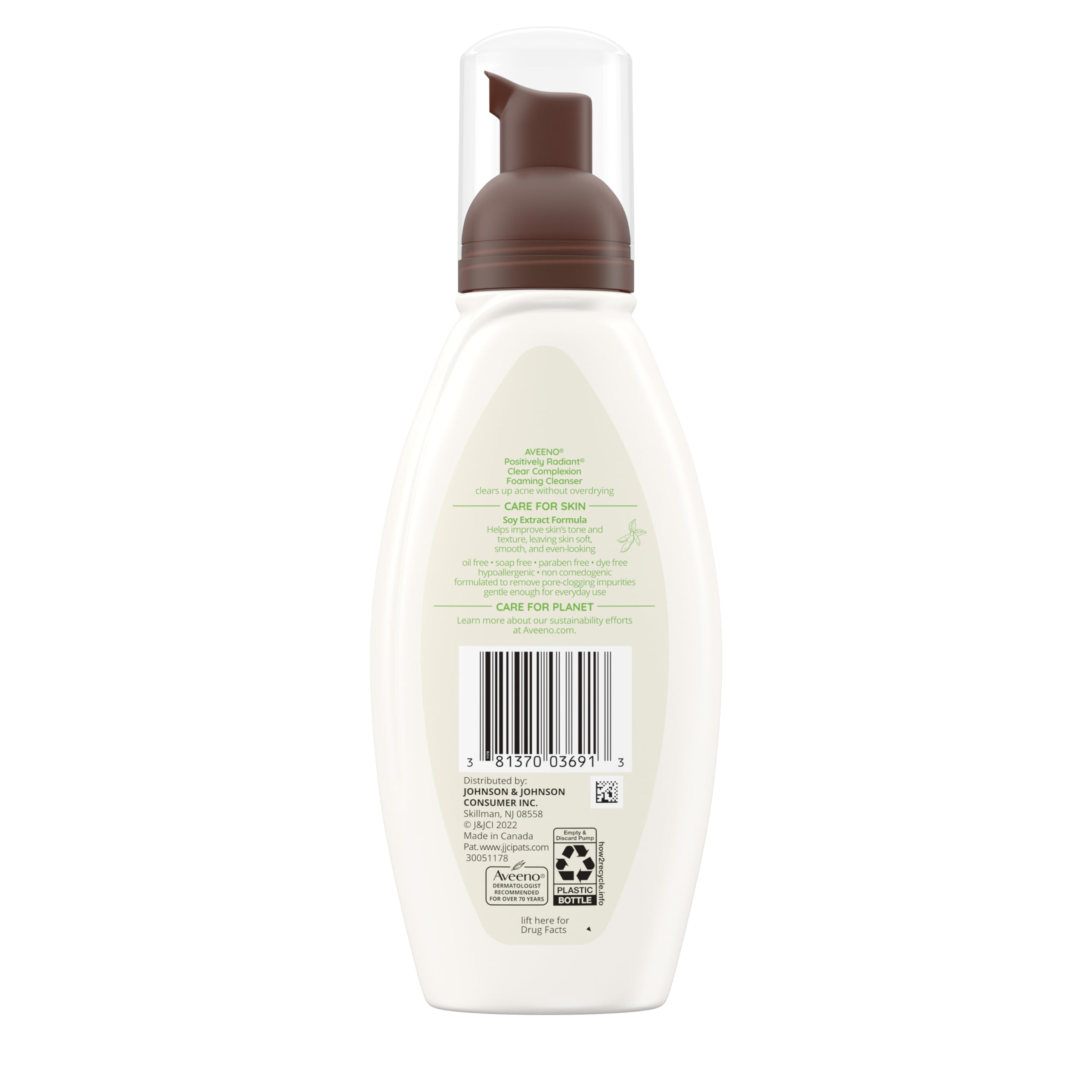 Aveeno recomendado por dermatólogos durante años