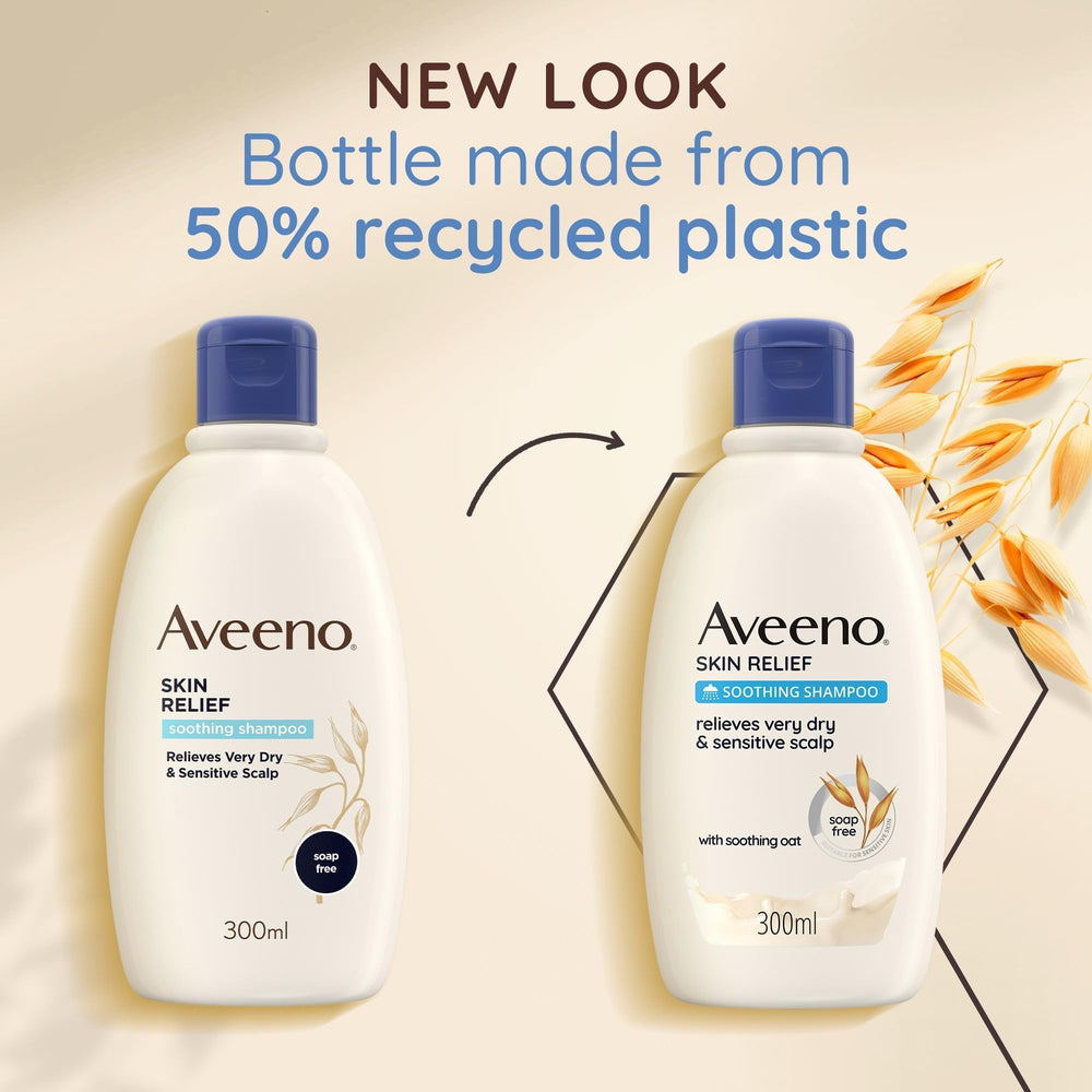 Cabello fino y frágil se beneficia del uso regular de Aveeno.