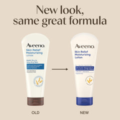 Aveeno Skin Relief, fórmula triple avena con dispensador de pump para absorción rápida
