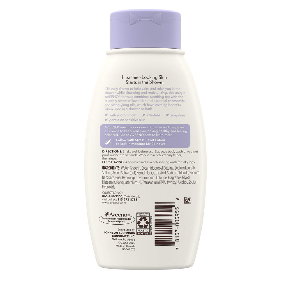 Soin respectueux des peaux sensibles avec Aveeno Stress Relief
