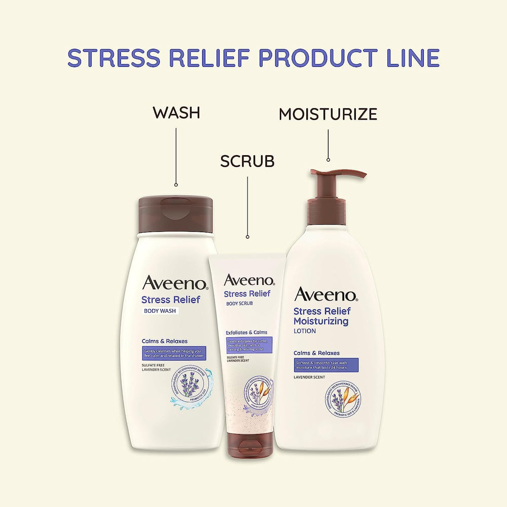 Aveeno Gel de ducha para afeitado suave de piernas.