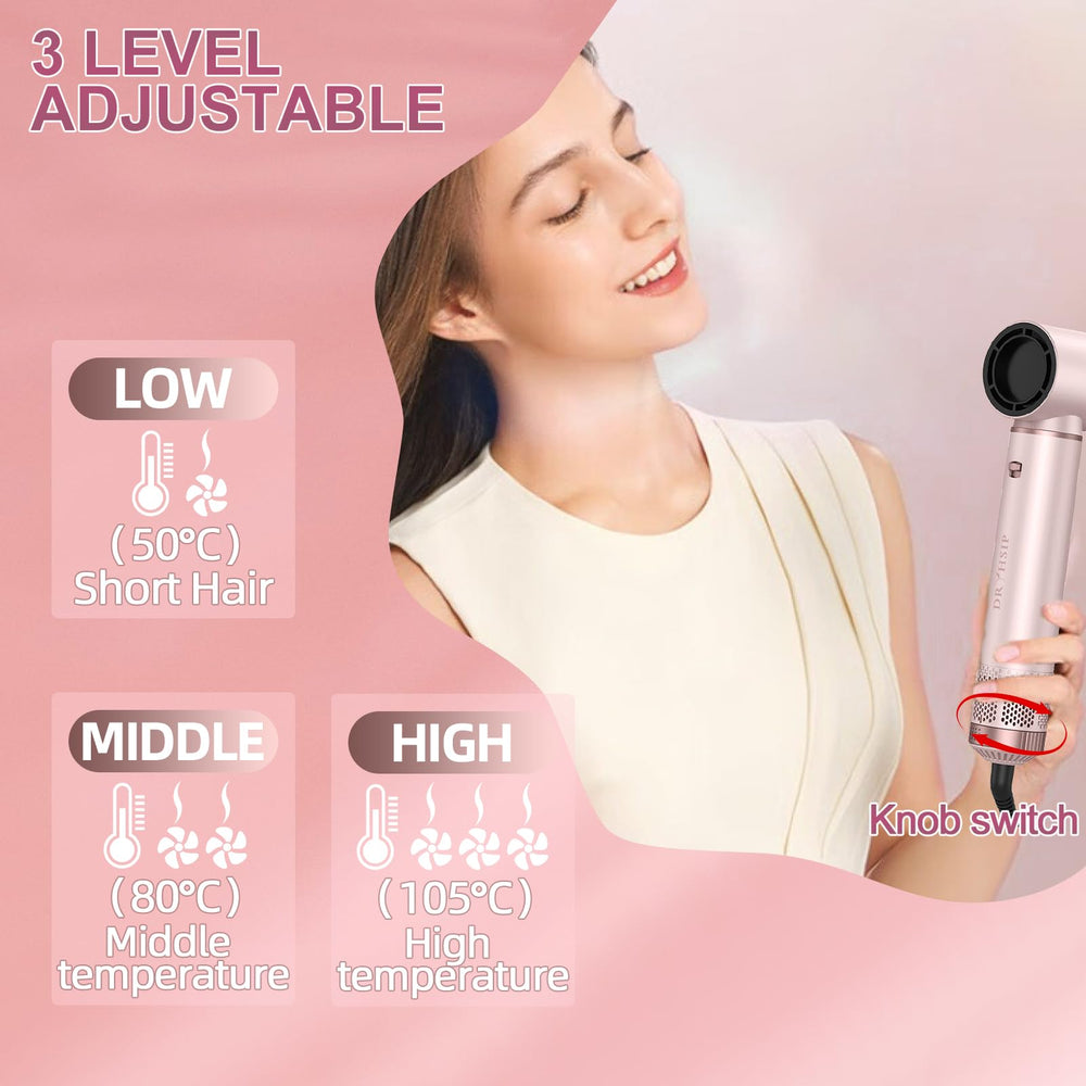 AVENHO 5 en 1 tres temperaturas para adaptar el estilo.