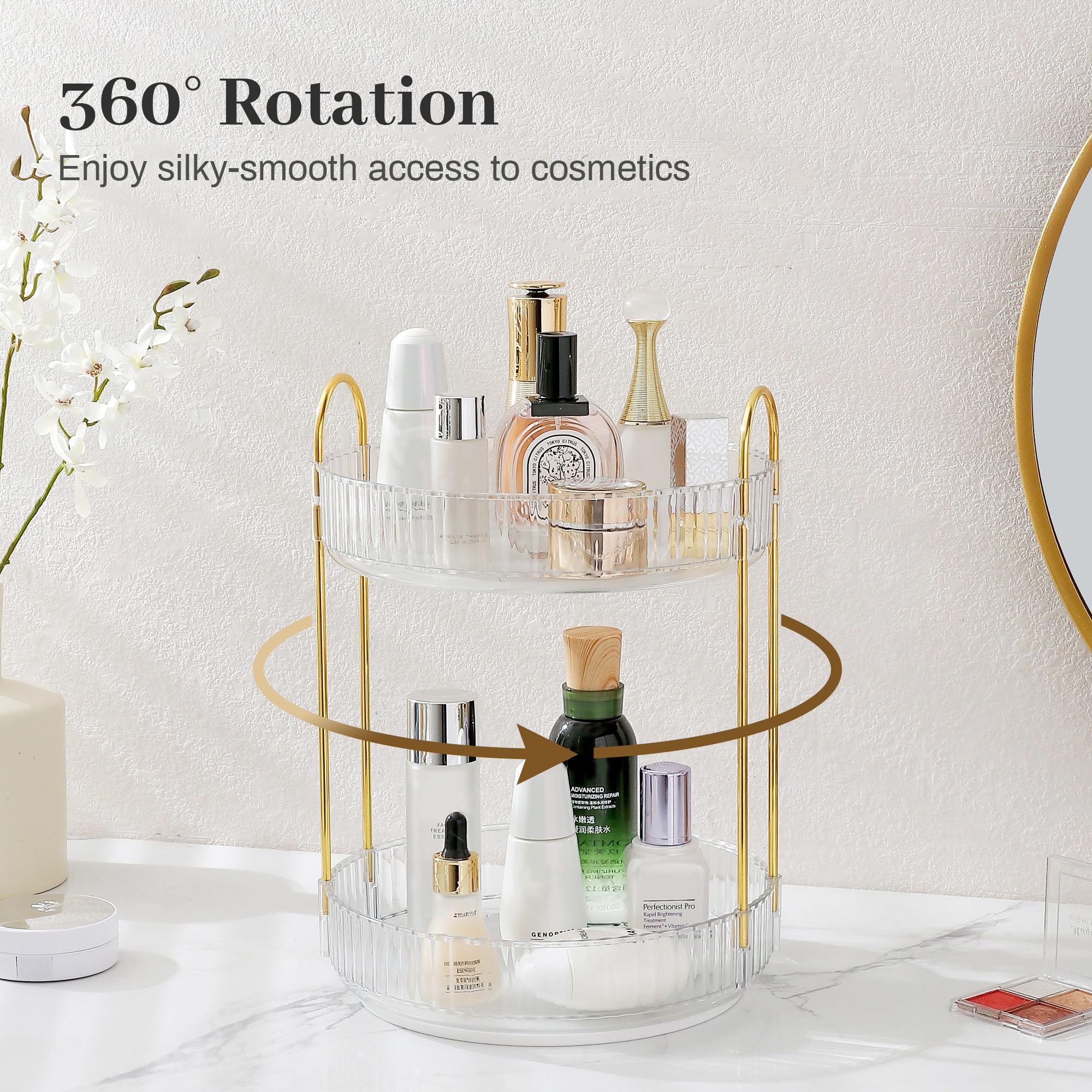 Aveniee almacena cosméticos y perfumes, optimiza la superficie de tu baño.
