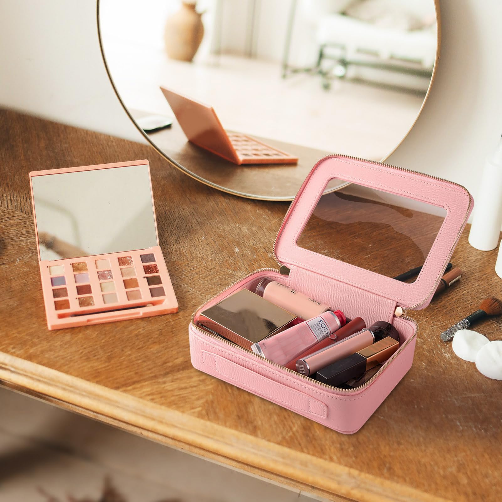 Aveniee bolsa impermeable para maquillaje, ideal para viajes sin fugas