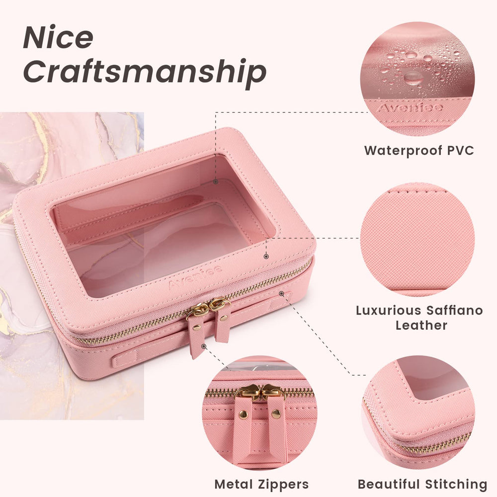 Aveniee bolso de maquillaje tamaño compacto para maletas pequeñas