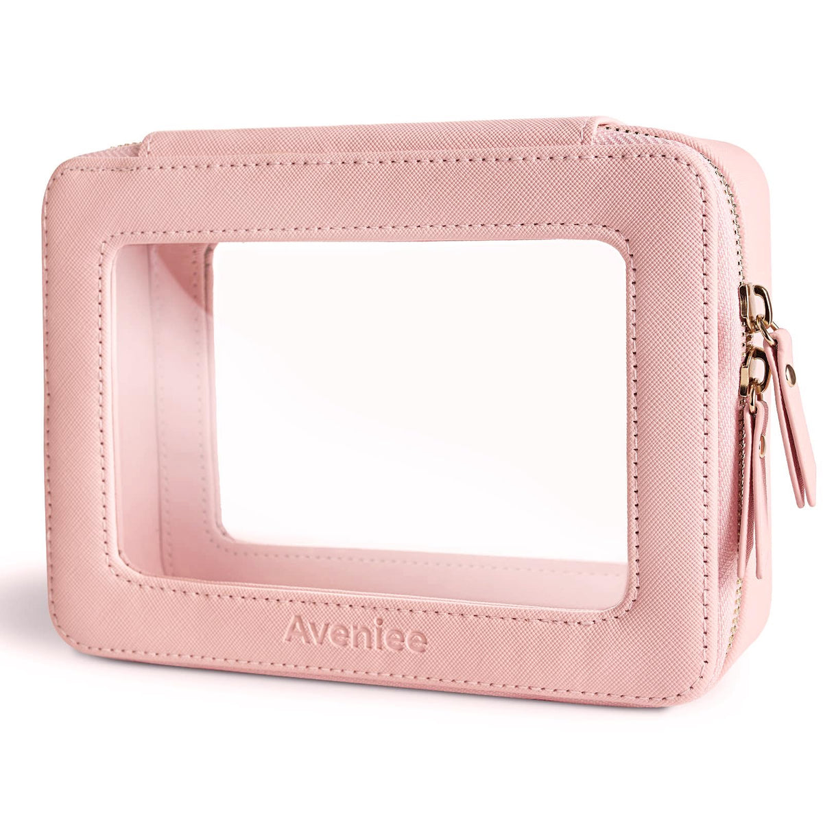 Aveniee organizador de maquillaje con paneles transparentes para ver productos fácilmente