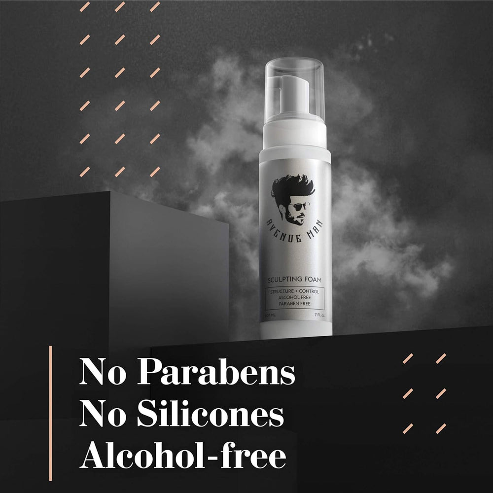 Avenue Man apto para todo tipo de cabello con fijación flexible.