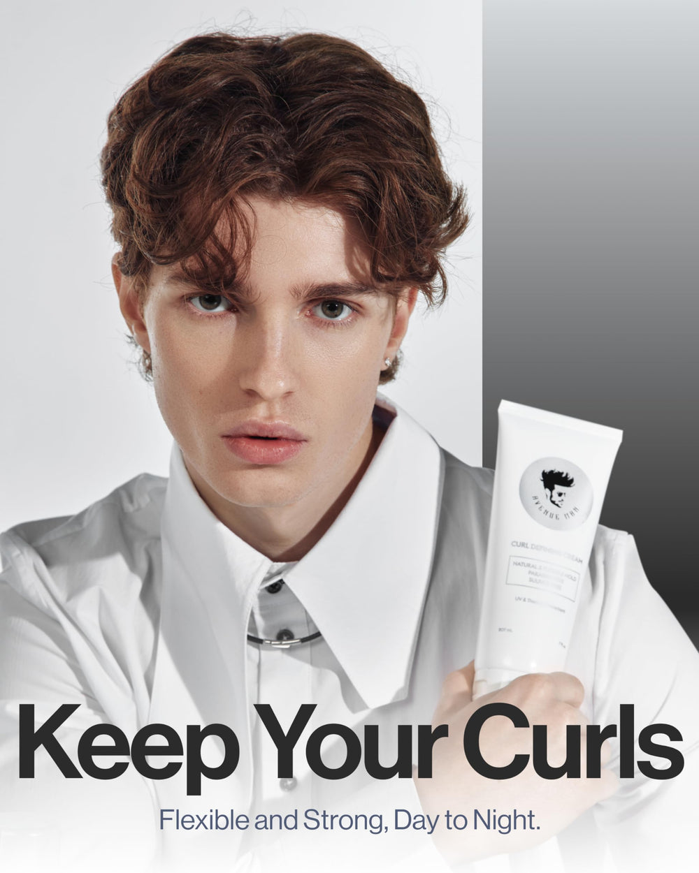 Crema Definidora de Rizos Avenue Man, peinado suave al tacto