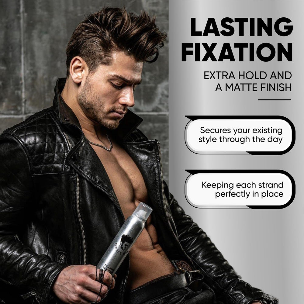 Avenue Man Texture Spray ofrece acabado natural con control del peinado.