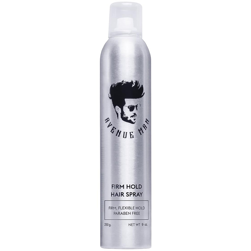 Avenue Man Texture Spray botella de 266 ml para fijación duradera sin rigidez.