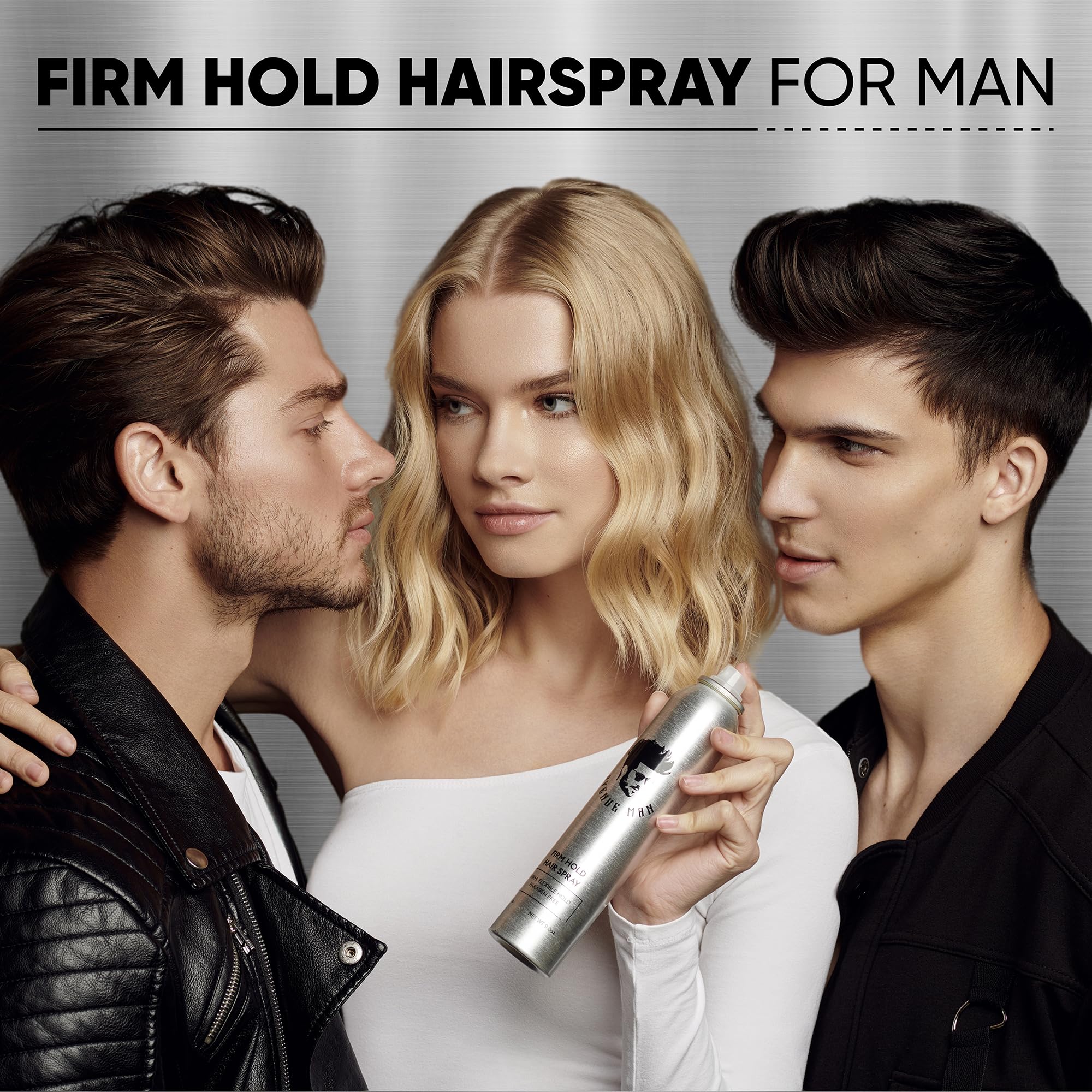 Avenue Man Texture Spray fórmula barbería sin parabenos.