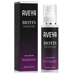 AVEYA spray crecimiento capilar, aceite de romero: favorece cuero cabelludo sano y cabello saludable.