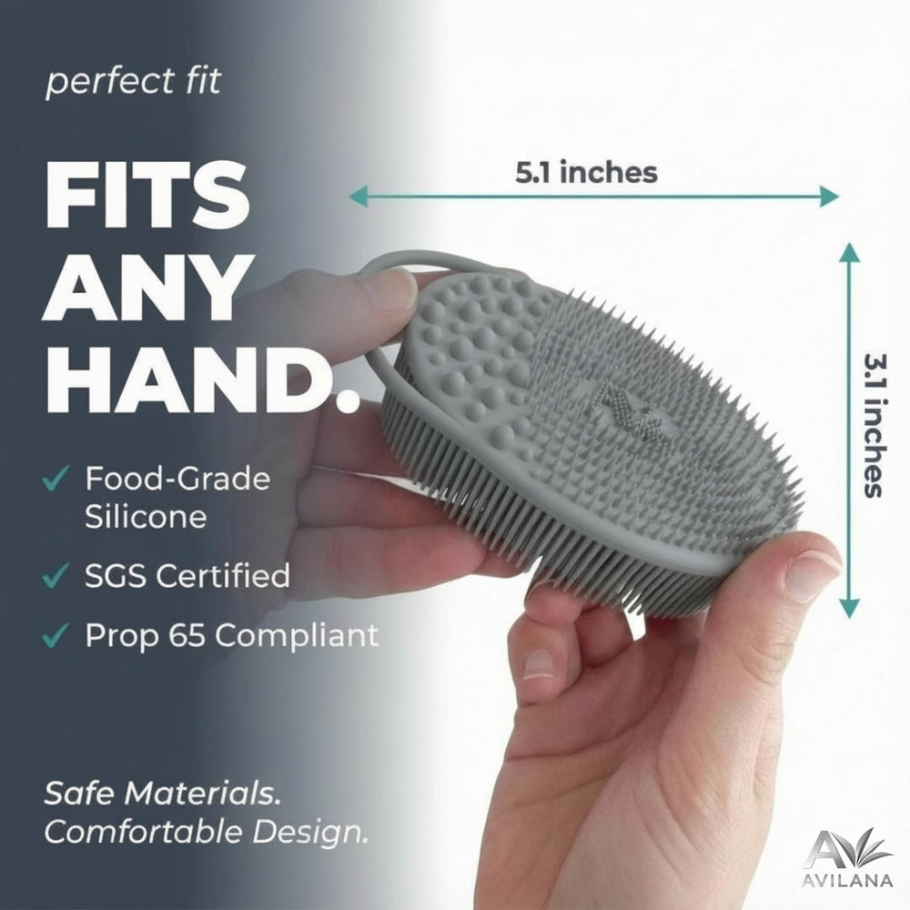 Avilana exfoliante corporal secado-rapido, seque rápido tras la ducha para higiene constante.