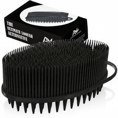 Avilana Premium cepillo-masaje-cuero-cabelludo que relaja y limpia suavemente.