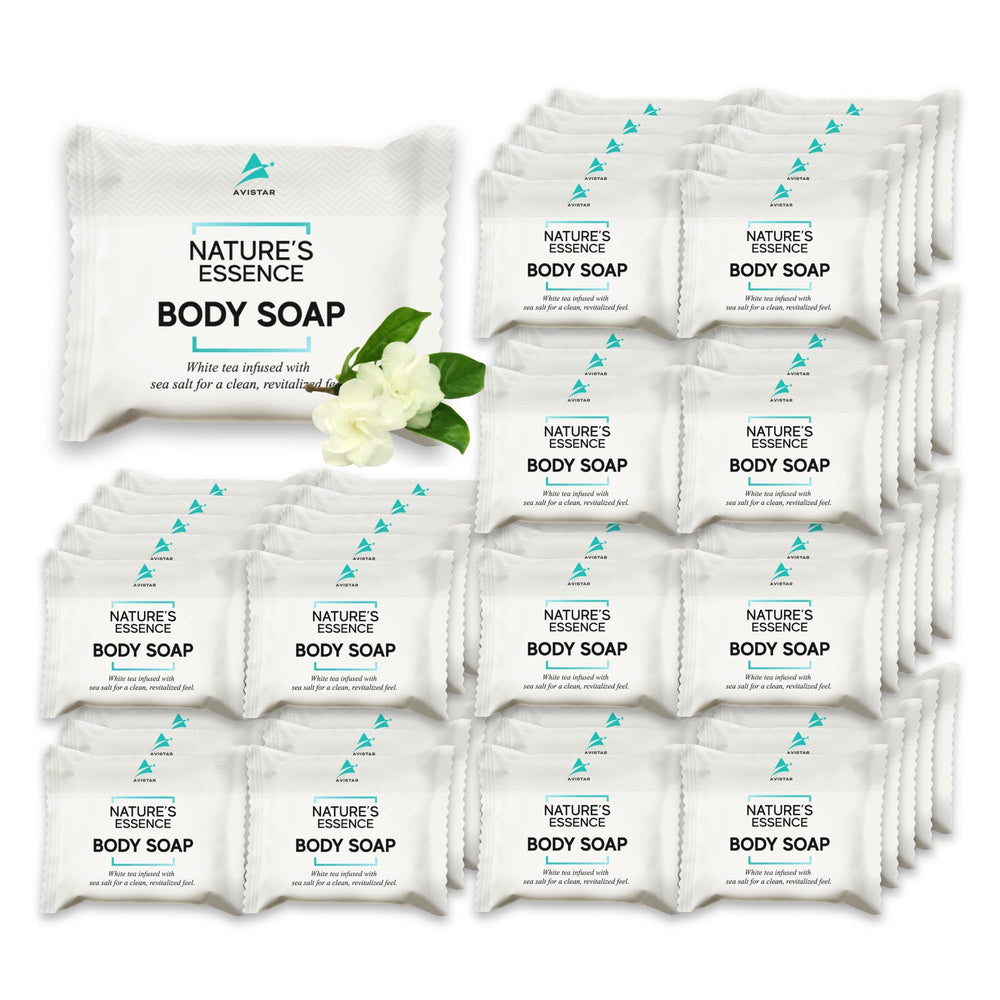 Avistar Savon hôtel mini 60 pack – format voyage pratique et hygiénique.