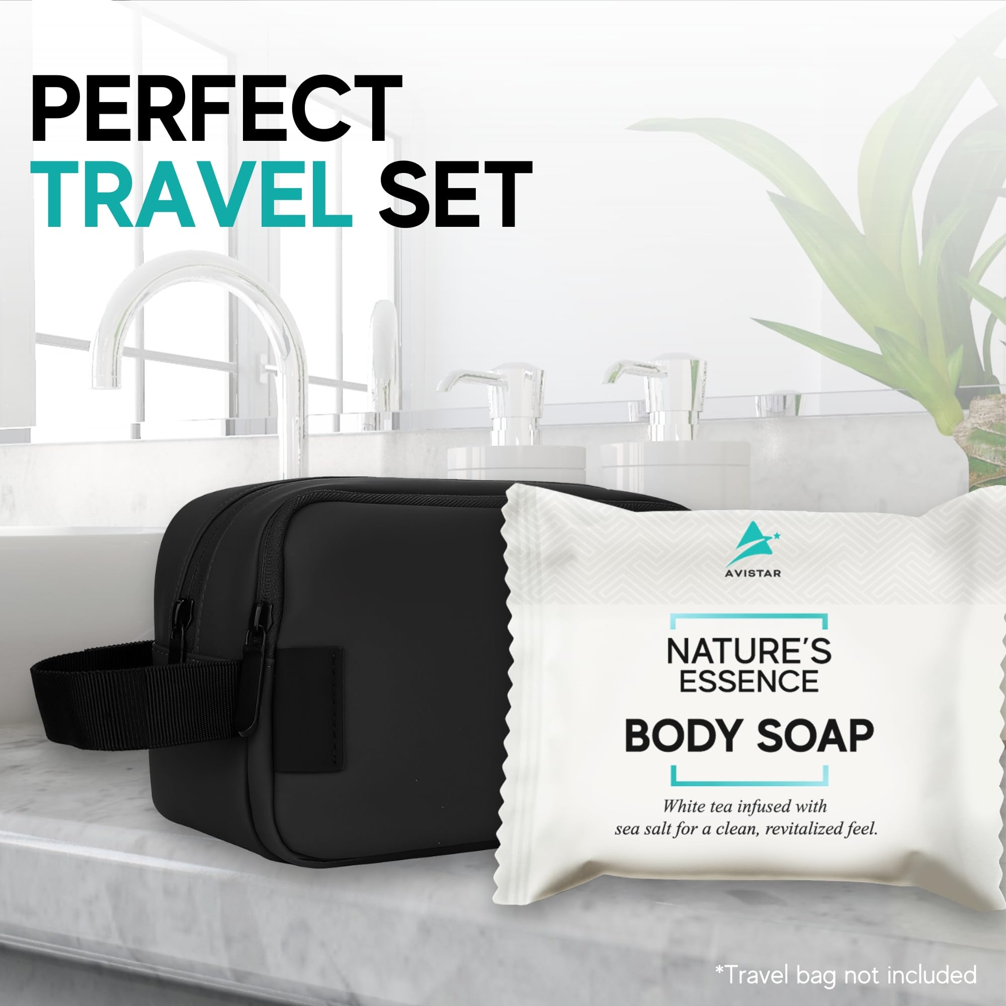 Savon Avistar hôtel mini 60 pack – emballage individuel pour l'hygiène.