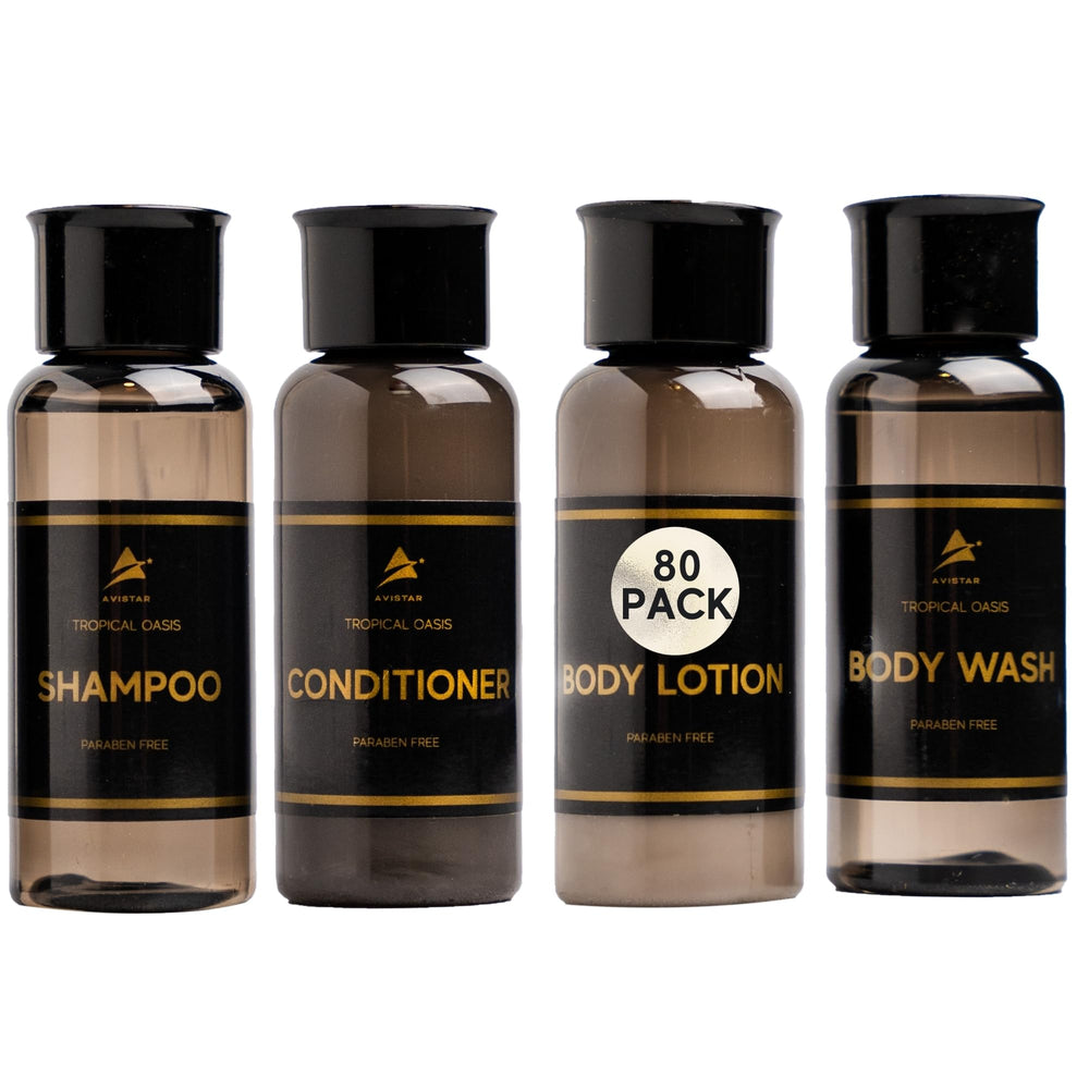 Avistar set de jabones para hotel en bulto, experiencia de baño completo.