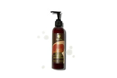 Aplicación suave de Avlon So Much Moisture para cabello natural y rizos definidos.