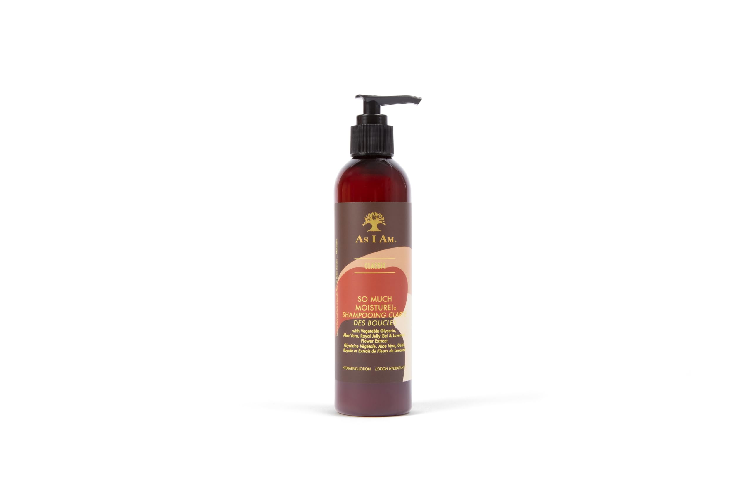 Loción Avlon So Much Moisture Classic Lotion en botella de 8 onzas para cabello natural.