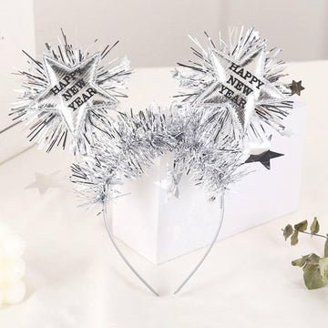 AVMBC diadema con estrellas brillantes, ideal para fotos y celebraciones