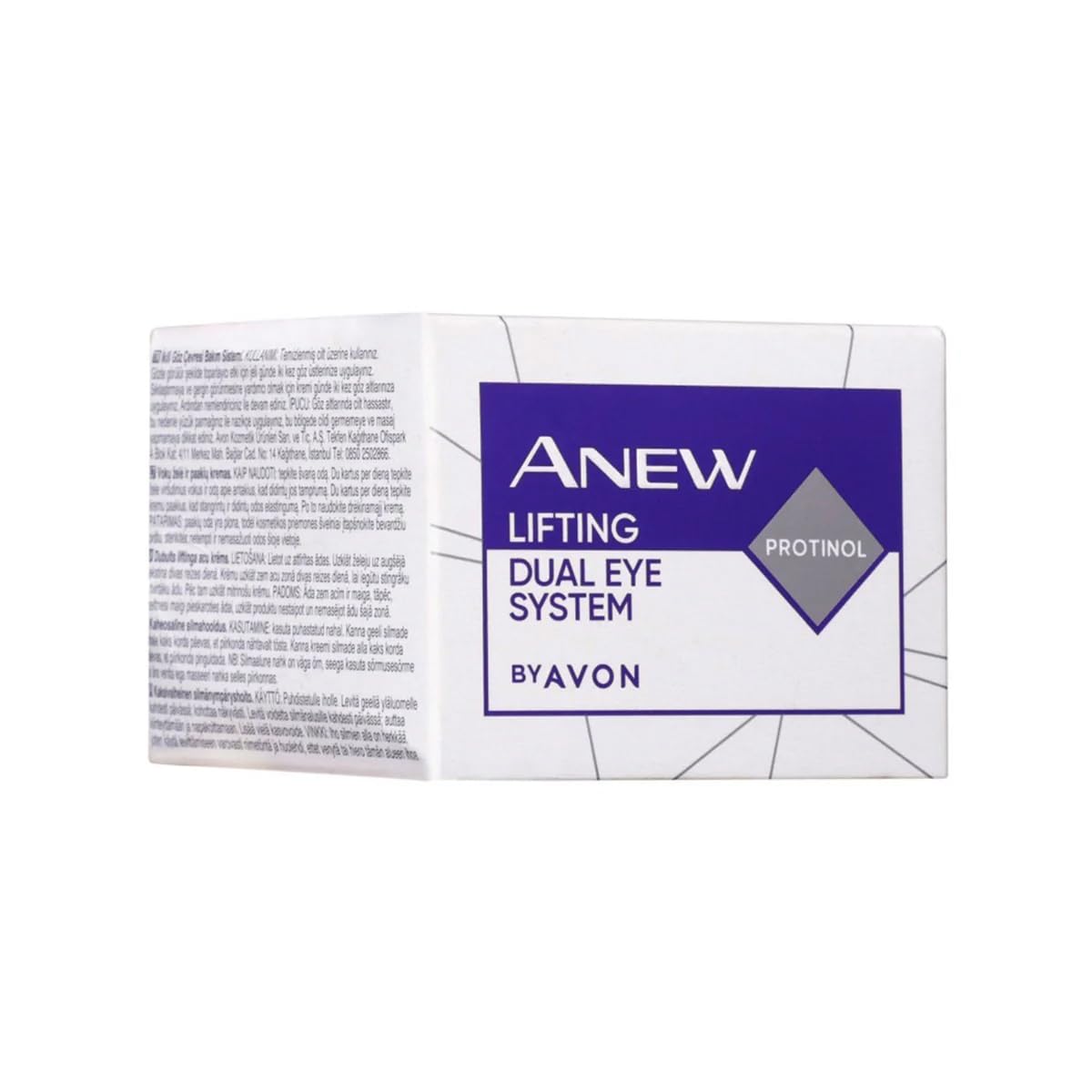 AVON ANEW prueba dermatológica, alérgica y oftalmológica para seguridad