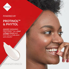 AVON Anew Reversalist crema día SPF 25, aplicación suave sobre rostro.