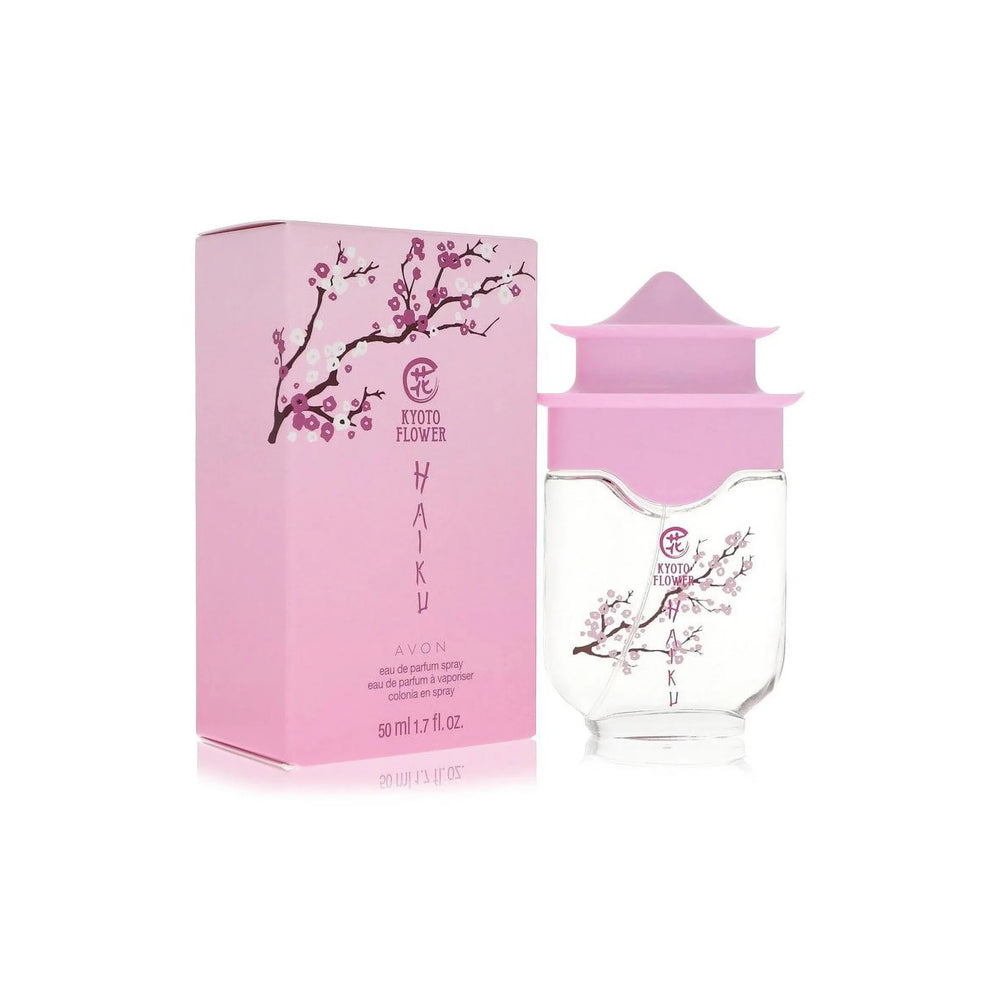 AVON Haiku Kyoto Flor, atomizador compacto para reaplicar durante el día.