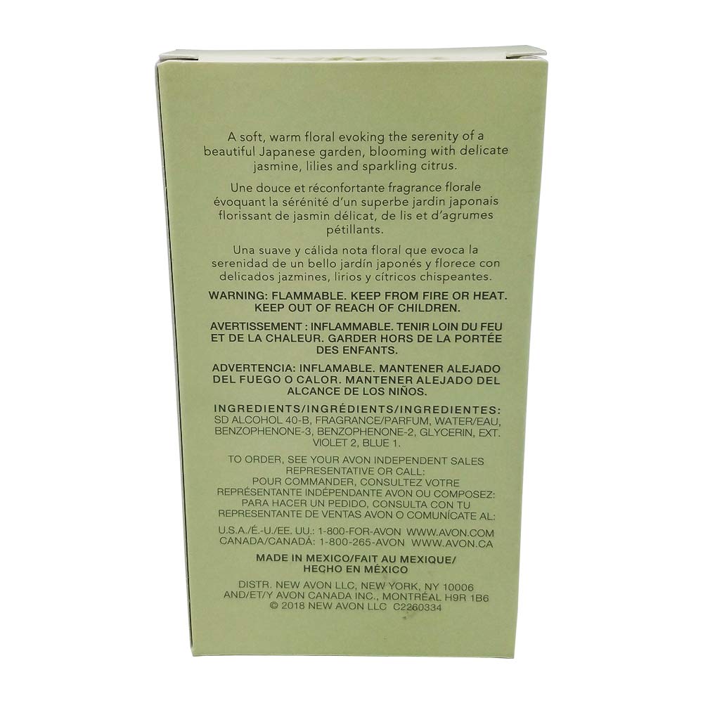 AVON Haiku notas verdes y florales para un aroma versátil.