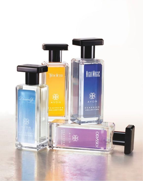 AVON Odyssey empaque-caja atractivo para regalo o colección.