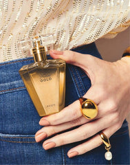 AVON Rare Gold: tapa dorada añade brillo y toque premium.