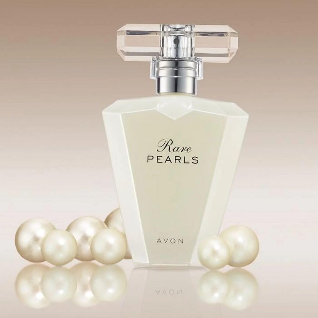 AVON Rare Pearls floral-notes deliver clean, elegant fragrance for daytime wear.