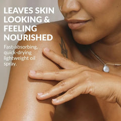 AVON SKIN SO SOFT Original Dry Oil Spray, aceite de jojoba para piel humectada.