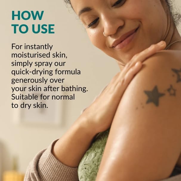 AVON SKIN SO SOFT Original Dry Oil Spray, aroma suave que perfuma la piel.