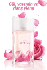 AVON Soft Musk spray-en-mano: aplicación fácil y rápida.