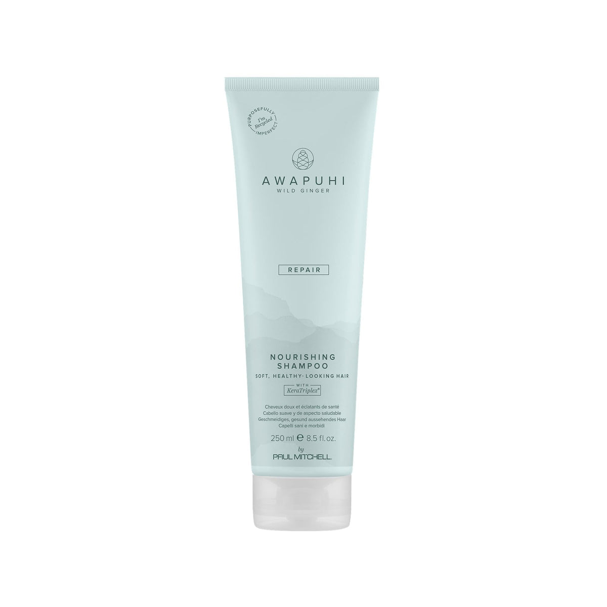 Awapuhi Wild Ginger champú botella: protección del color y sensación lujosa