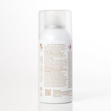 Envase reciclado de Awapuhi Wild Ginger pulverizador de brillo con 25% PCR.