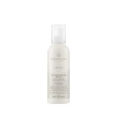 Flacon Mousse HydroCrème Awapuhi Wild Ginger prêt à styliser les cheveux