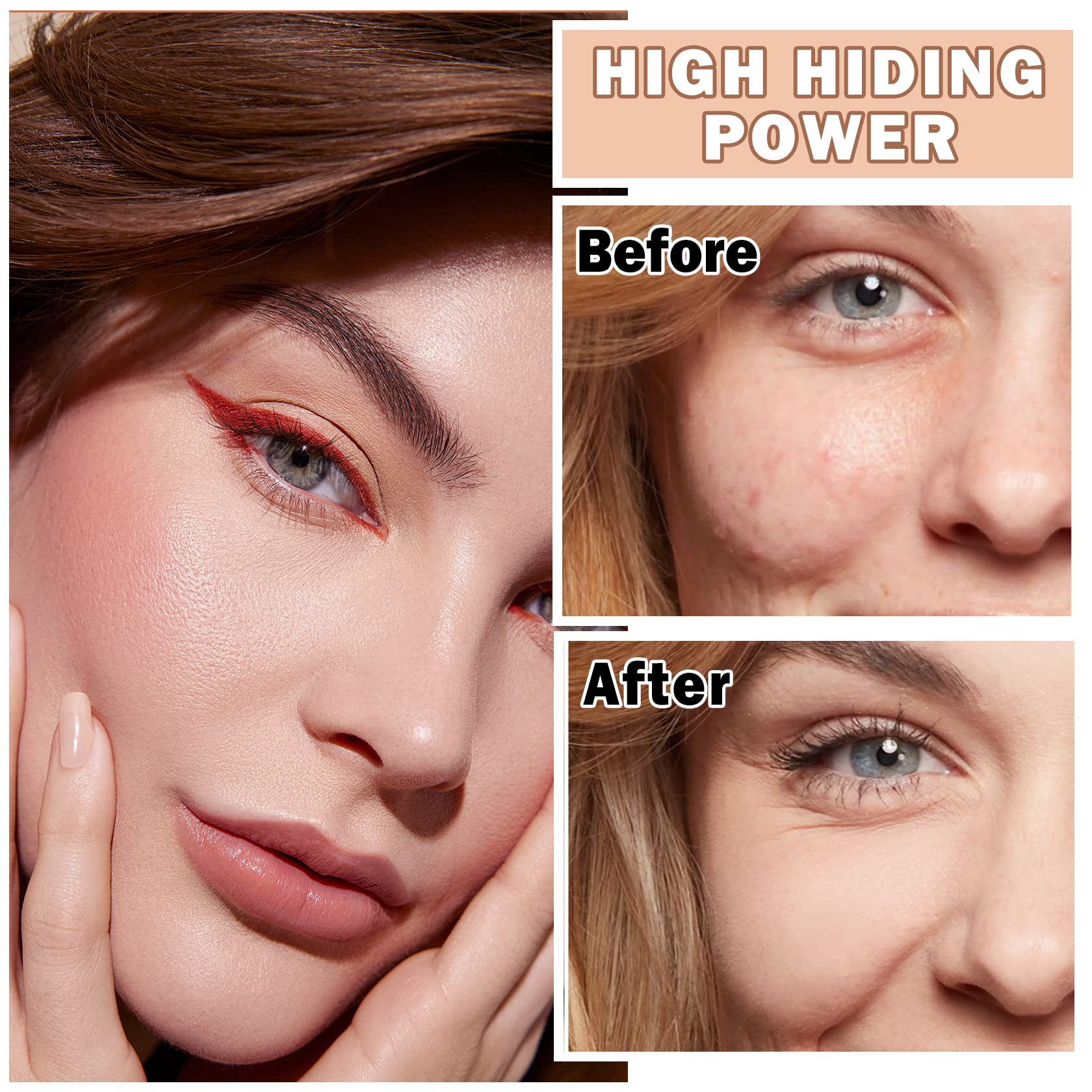 AWCCXMYM Flawless AirBrush, textura sedosa que facilita la aplicación diaria.