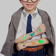 Tatuajes AWINMAY dinosaurio pteranodon luminosos para manualidades creativas