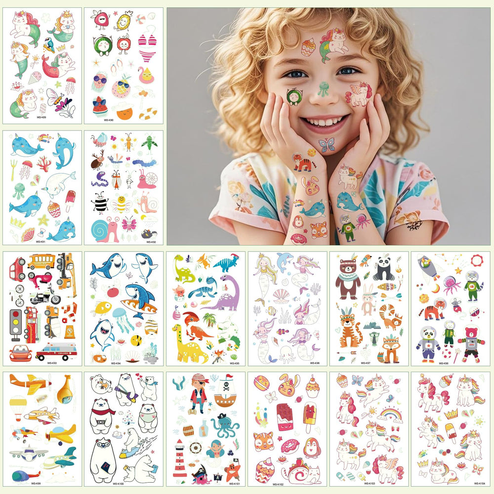 AWINMAY tatuajes luminosos espacio: temática educativa y luminosa para actividades
