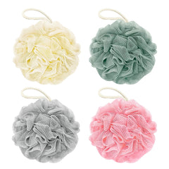 AWONTAR esponja de baño malla suave para exfoliar y crear espuma abundante en la ducha
