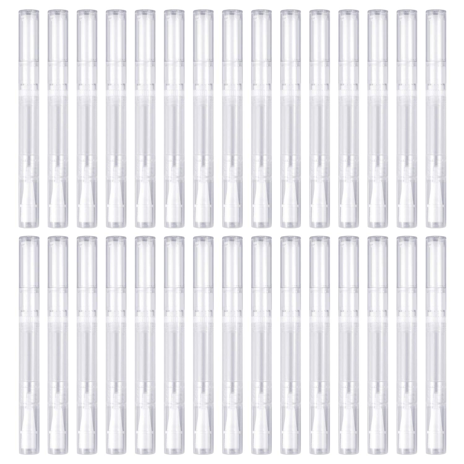 Awpeye bolígrafos giro transparentes de 3 ml, prácticos para viaje y uso diario.
