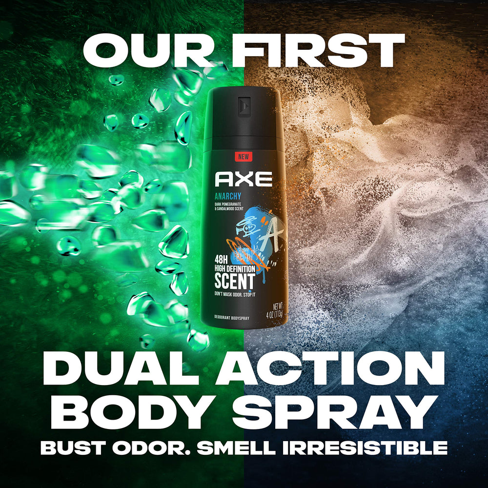 AXE Anarchy aroma granada y sándalo para momentos distintivos