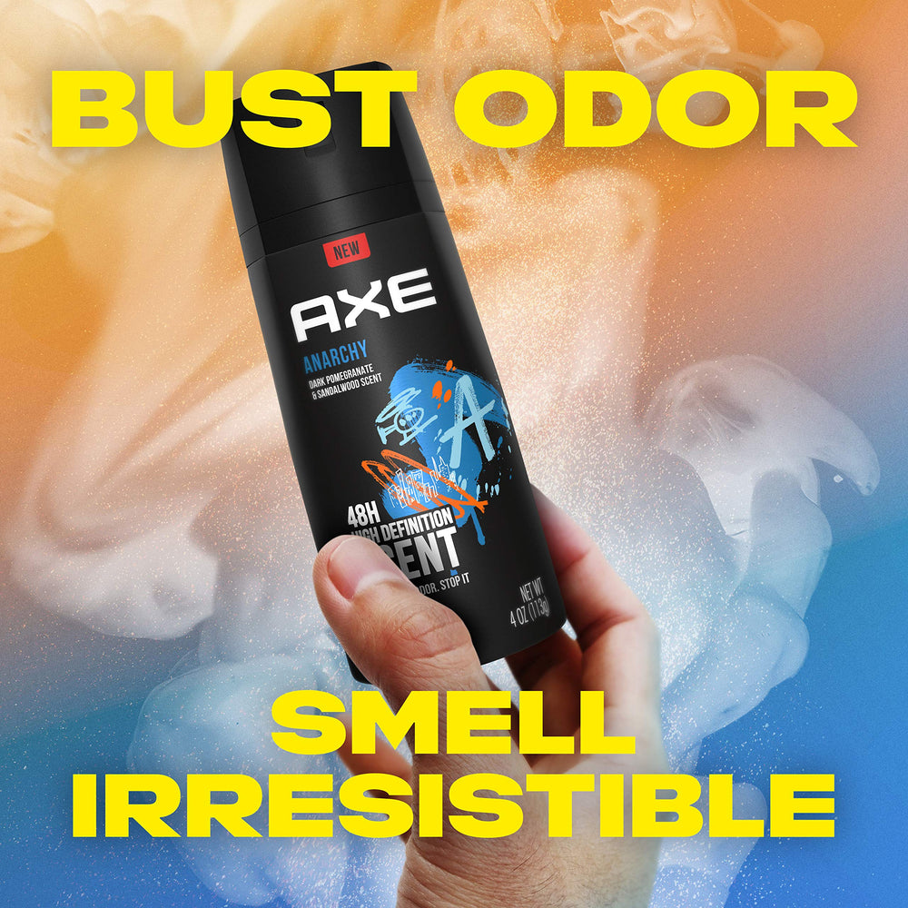 AXE Anarchy protección de olor 48 horas para días ocupados