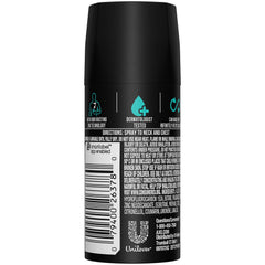 AXE Apollo desodorante en formato viaje, atomizador para aplicación rápida.