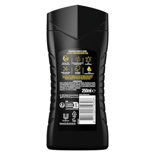 AXE Apollo gel de ducha, espuma cremosa que invita a una limpieza suave y reconfortante.