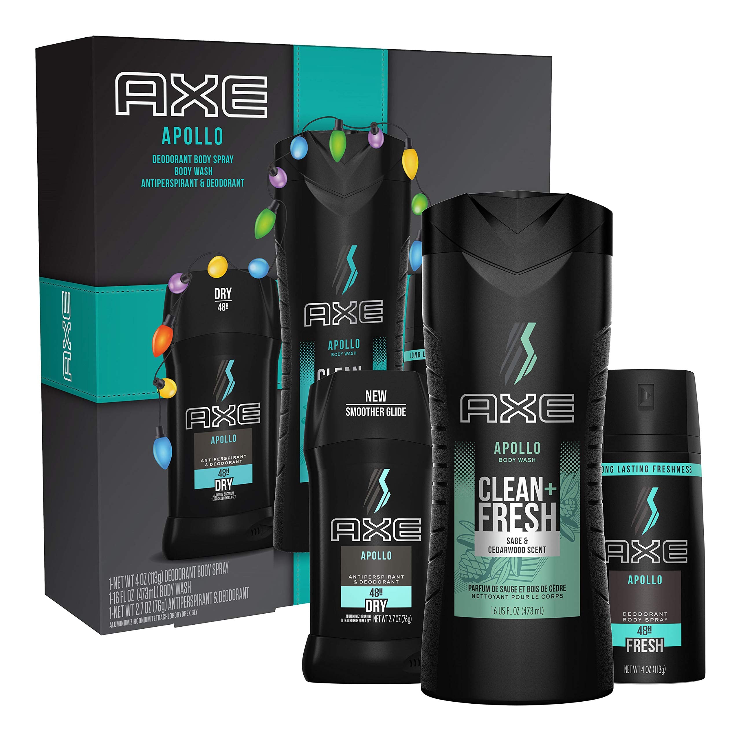 AXE Apollo vaporisateur-déodorant corporel – senteur fraîche et durable.